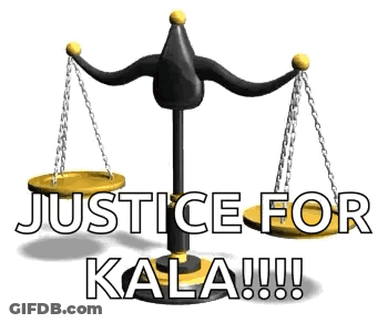 Scale Saying Justice For Kala GIF