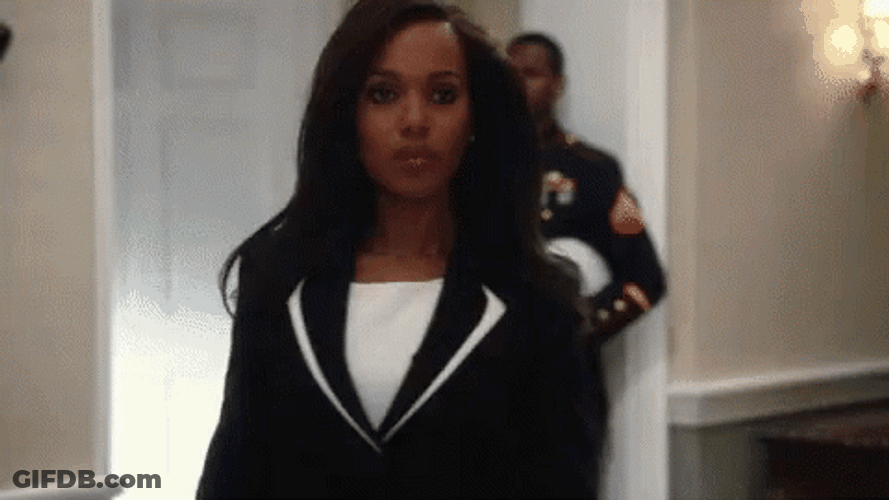 Scandal Olivia Pope White Heels GIF