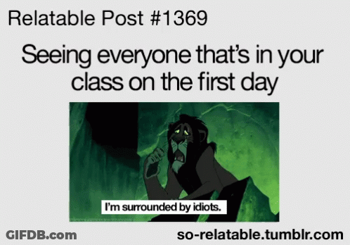 Scar From The Lion King Is Surrounded By Idiots GIF