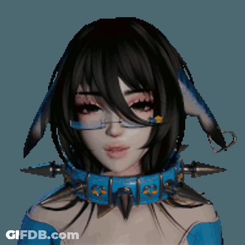 Scar Uchiha Hair Vrchat Sticker GIF