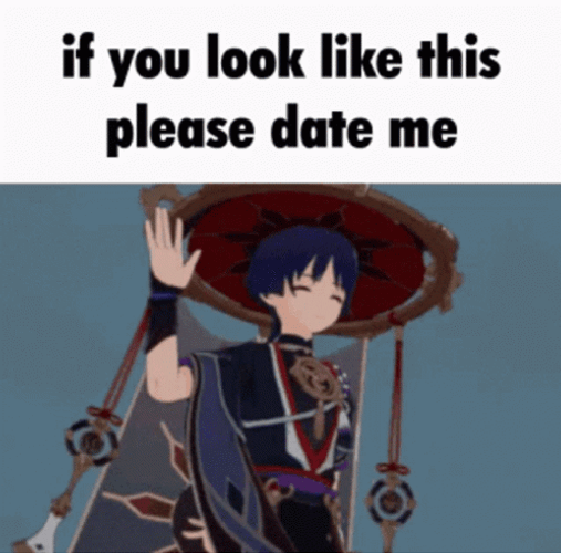 Scaramouche Look Like This GIF