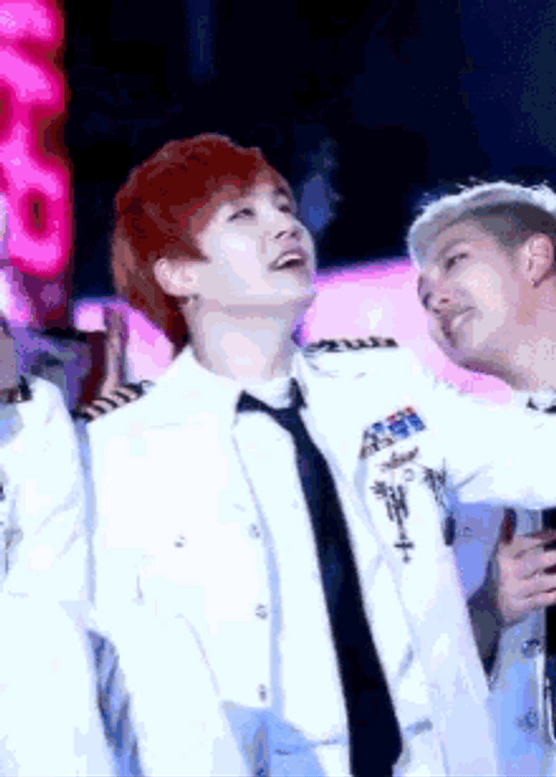 Scared BTS Suga Fireworks GIF