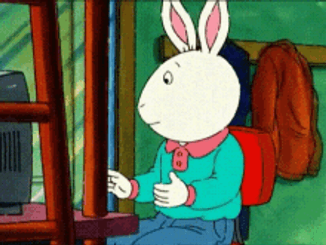 Scared Buster Arthur Internet Lies GIF