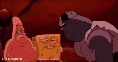 Scared Cartoon Character GIF