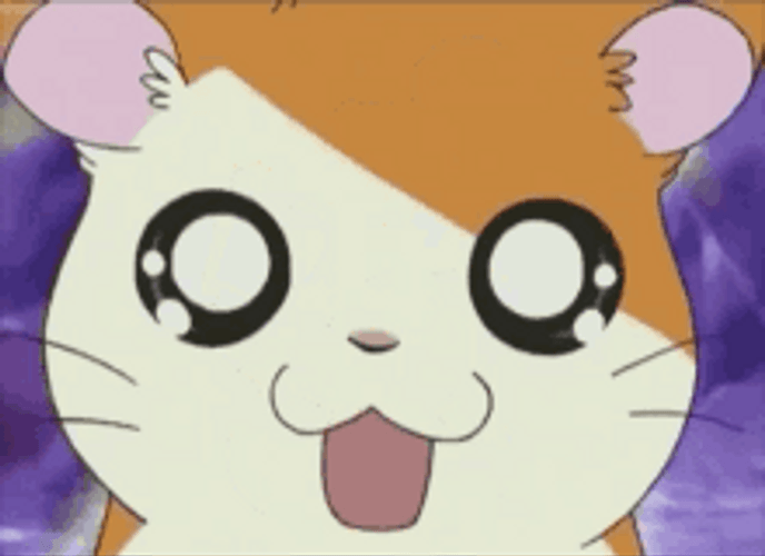 Scared Cute Hamtaro Sweating Dance Sway GIF