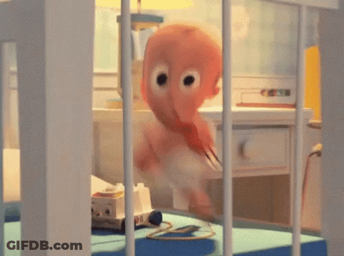 Scared Jimbo Boss Baby GIF