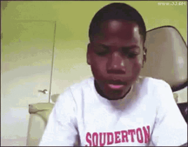 Scared Kid Almost Got Heart Attack GIF