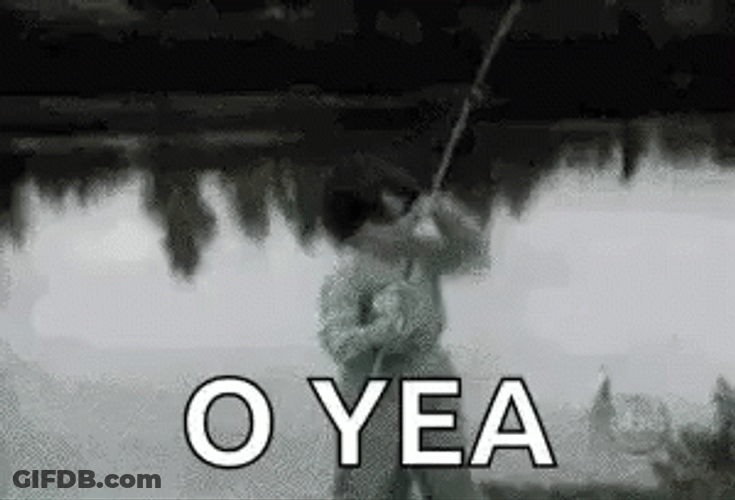 Scared Kid Funny Fishing GIF