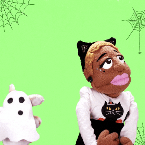 Scared KiiKii The Muppet Meme GIF