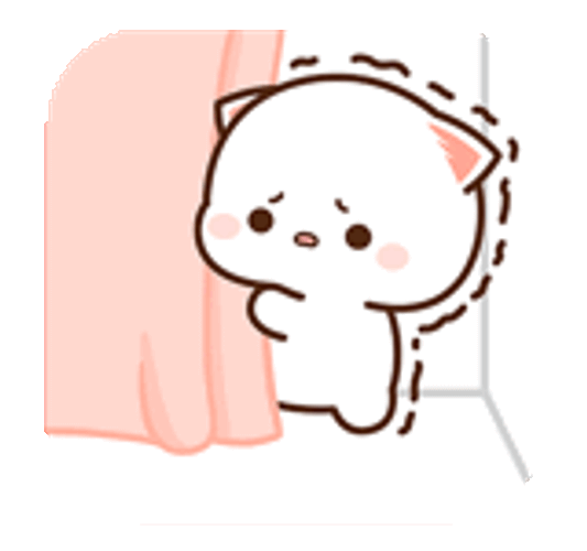Scared Nervous Sticker GIF