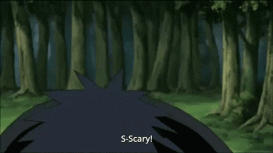 Scared Tobi Running Away GIF