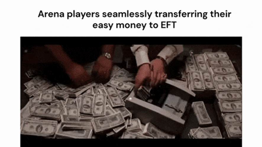 Scarface Arena Players Transferring Money To EFT GIF
