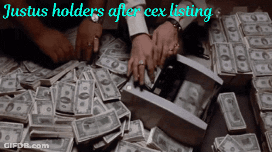Scarface Money Justus Holders After Cex Listing GIF