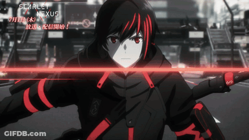 Scarlet Nexus Is A Video Game That Is Being Played GIF