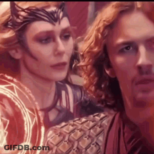 Scarlet Witch Cursing Spell GIF