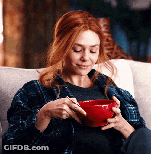 Scarlet Witch Day Off GIF
