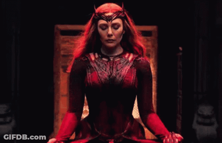 Scarlet Witch Elizabeth Olsen GIF