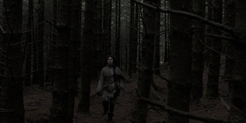 Scarlett Johansson Forest Under The Skin GIF
