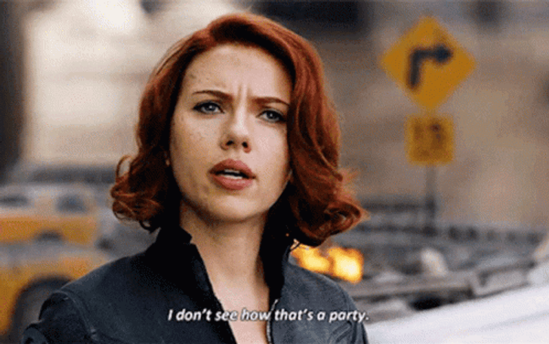Scarlett Johansson How That's A Party GIF