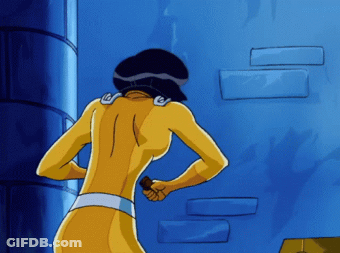Scary Alexandra Totally Spies Muscle Growth GIF