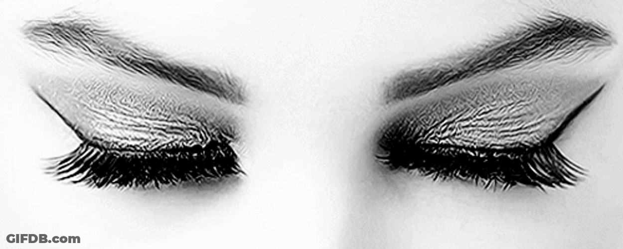Scary All Black Eyes GIF