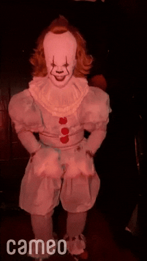 Scary Clown Pennywise Dancing It Movie GIF