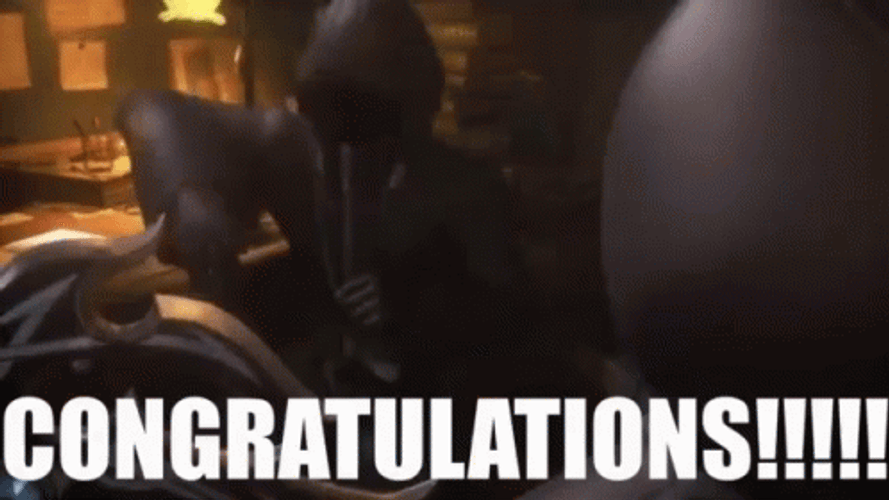 Scary Congratulations Clap GIF
