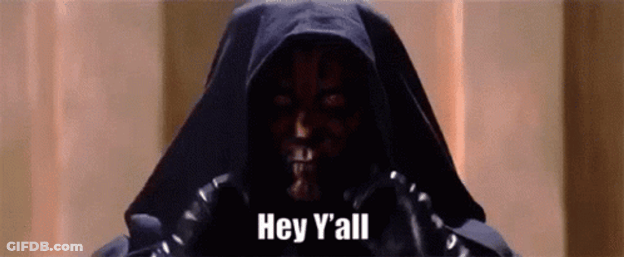 Scary Darth Maul Hey You All GIF