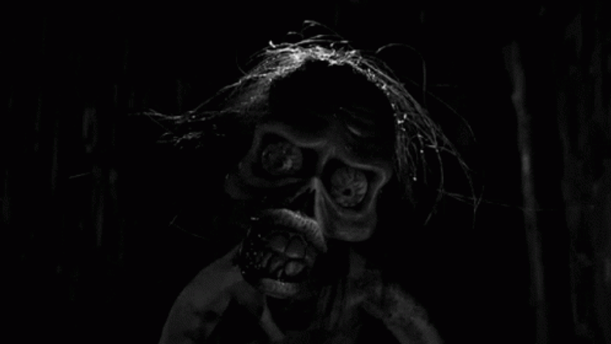 Scary Dead Monster GIF