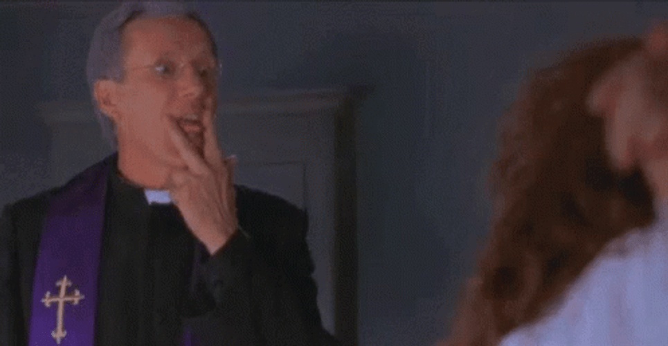 Scary Funny Exorcism GIF