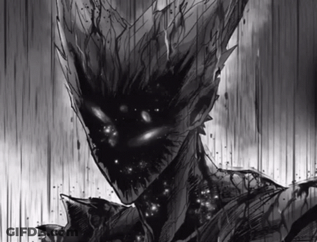 Scary Garou Hero Hunter Art GIF