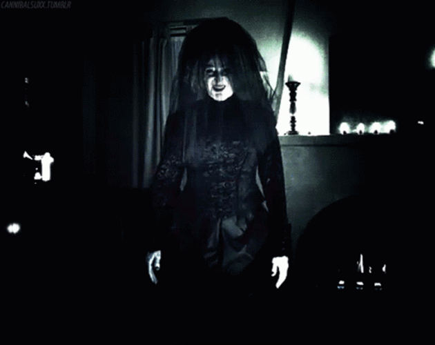 Scary Ghost Approaching Terror GIF