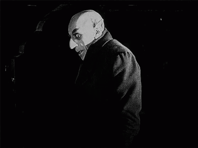Scary Halloween Count Orlok Vampire GIF