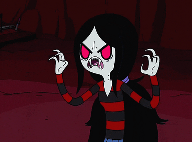 Scary Halloween Marceline Vampire Queen GIF