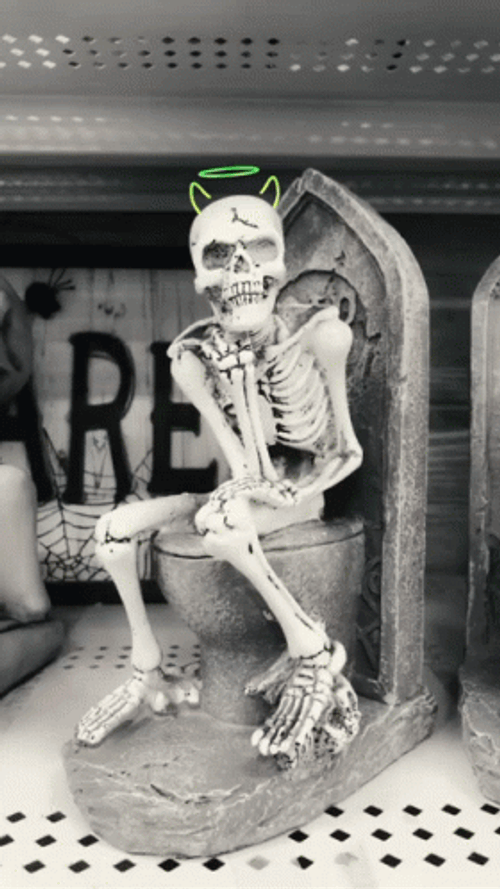 Scary Halloween Spooky Skeleton GIF