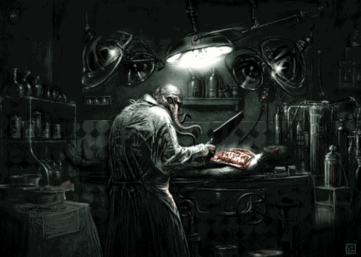 Scary Halloween Spooky Surgeon GIF