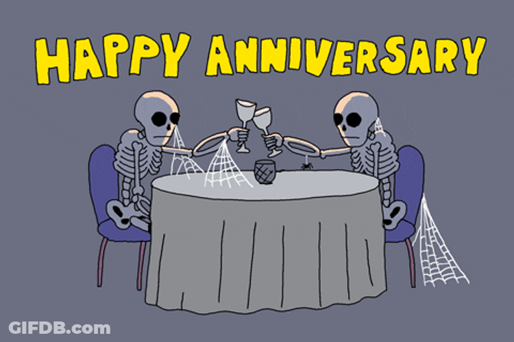 Scary Happy 10Th Anniversary GIF