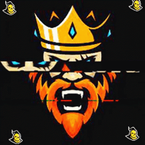 Scary King Art GIF