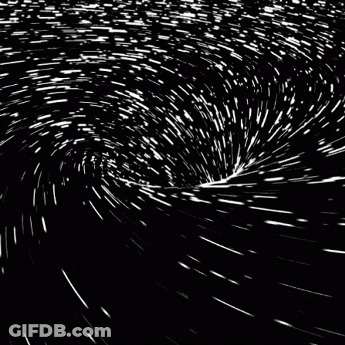 Scary Looking Black Vortex GIF