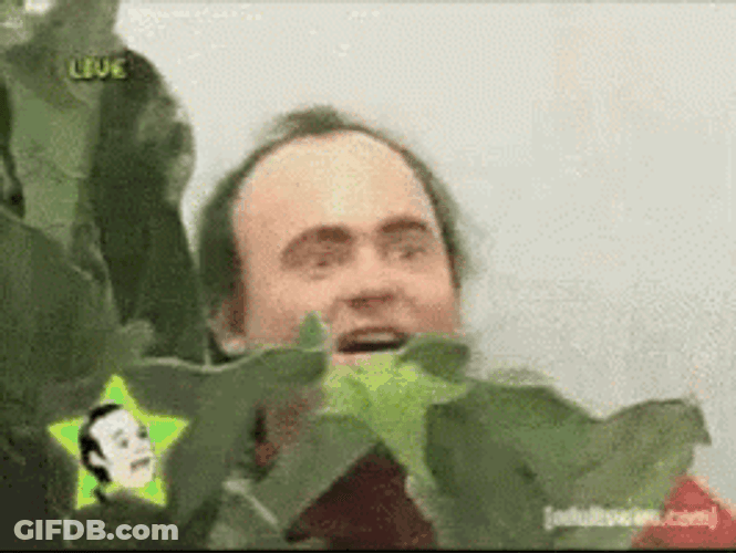 Scary Man Lurking GIF
