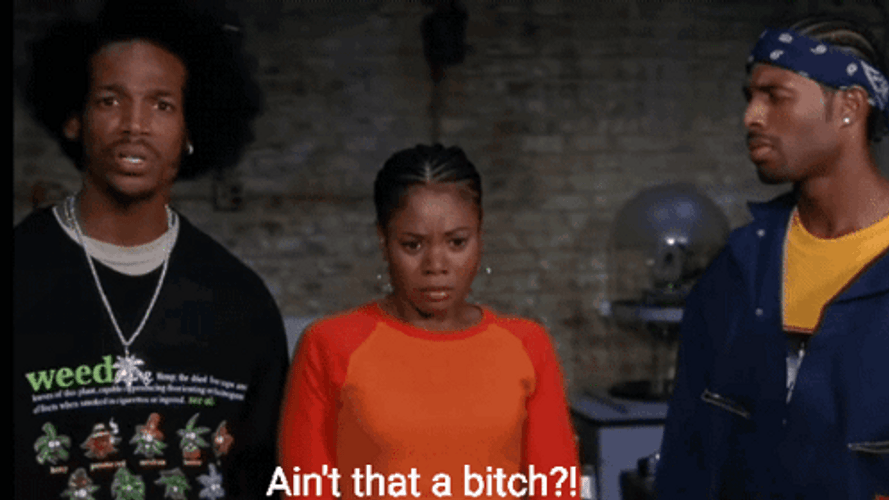 Scary Movie 2 Frustrated Face Reaction GIF