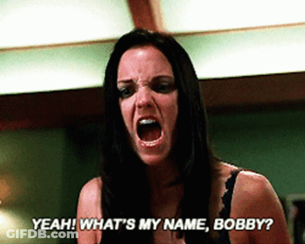 Scary Movie Anna Faris Screaming What's My Name GIF