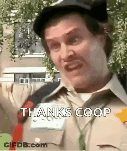 Scary Movie Officer Doofy Thanks Coop GIF