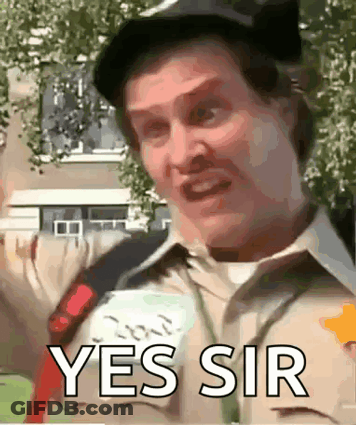 Scary Movie Officer Doofy Yes Sir GIF