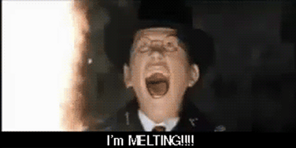 Scary Movie Scene I'm Melting GIF
