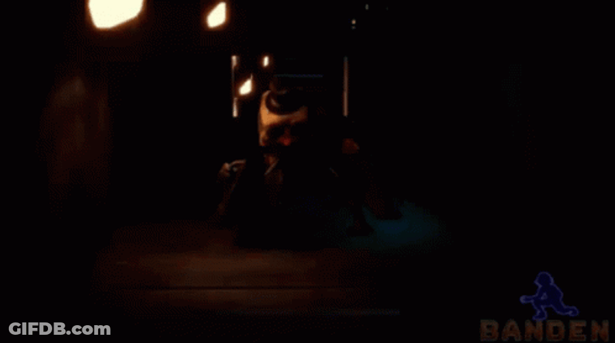 Scary Music Man Security Breach GIF