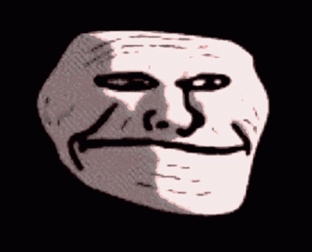 Scary Phonk Troll Face GIF