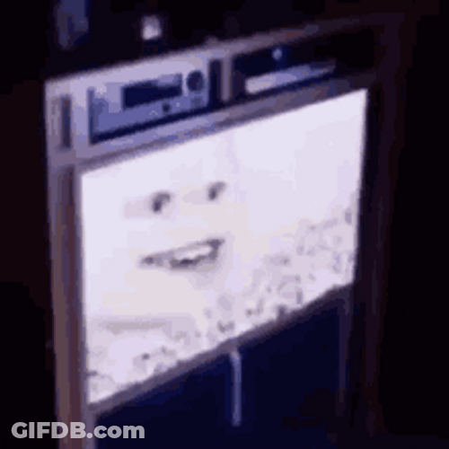 Scary Pop Up Annoying Orange GIF