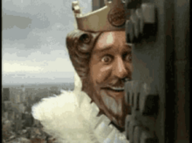 Scary Pop Up Burger King GIF