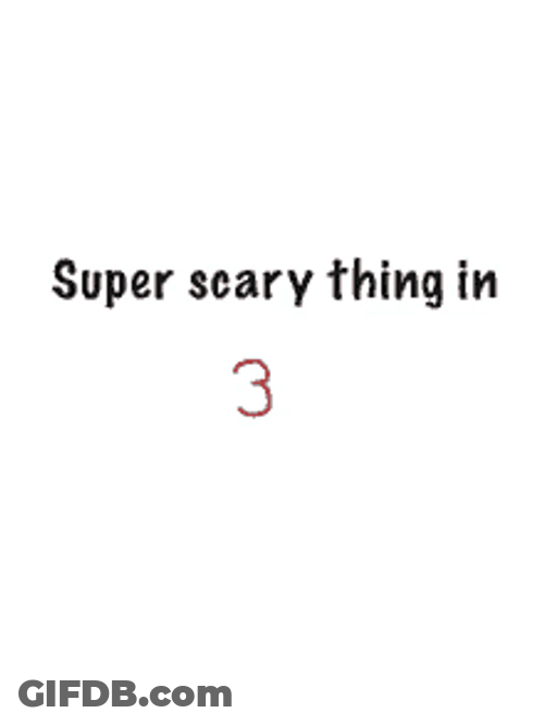 Scary Pop Up Cute Boo Ghost GIF